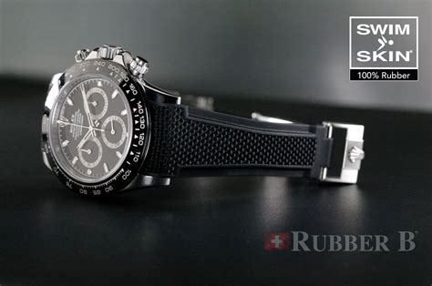 rolex daytona rubber-b strip pvd red solutions